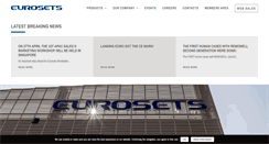 Desktop Screenshot of eurosets.com